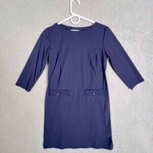 JUDE CONNALLY WOMENS BLUE DRESS SIZE S